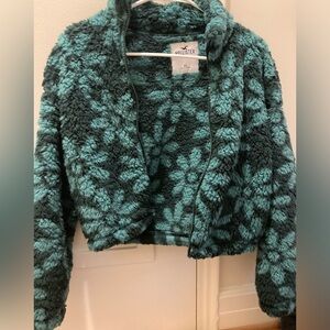 Hollister Cropped Sherpa